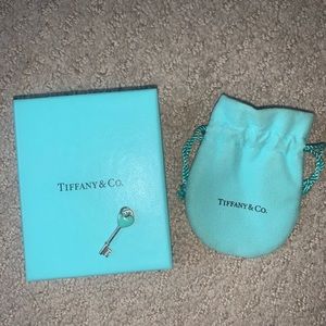 Authentic Tiffany’s key charm
